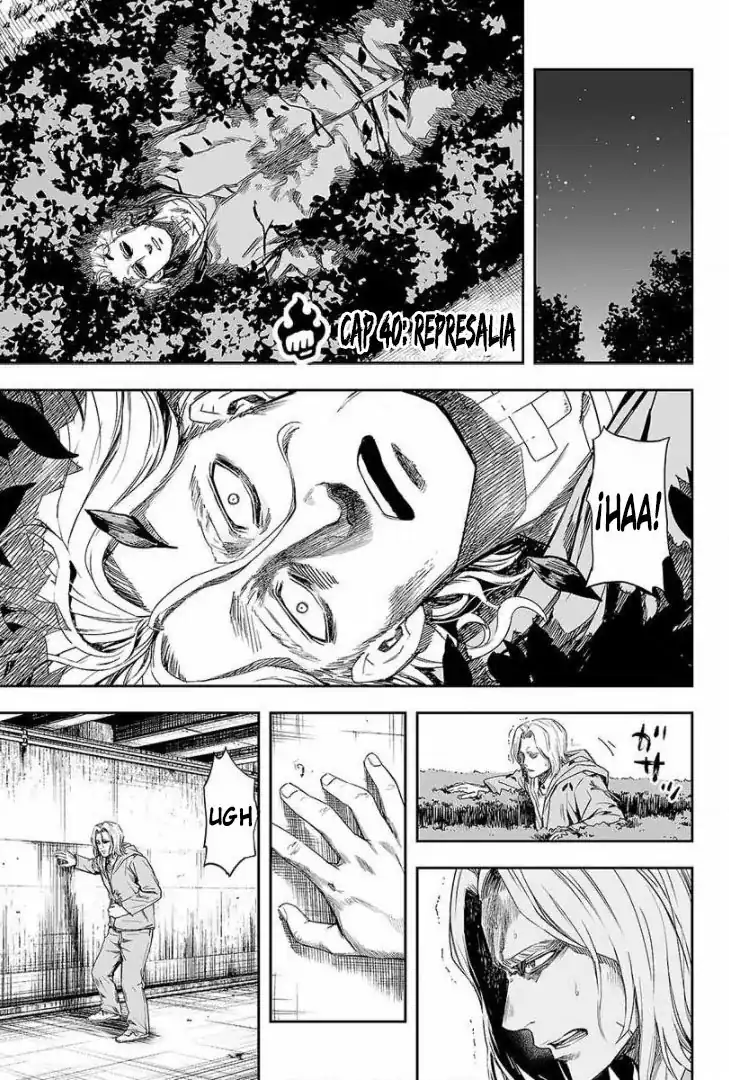 Página 1 — Capítulo 40 de Tsuyoshi: Daremo Katenai, Aitsu ni wa