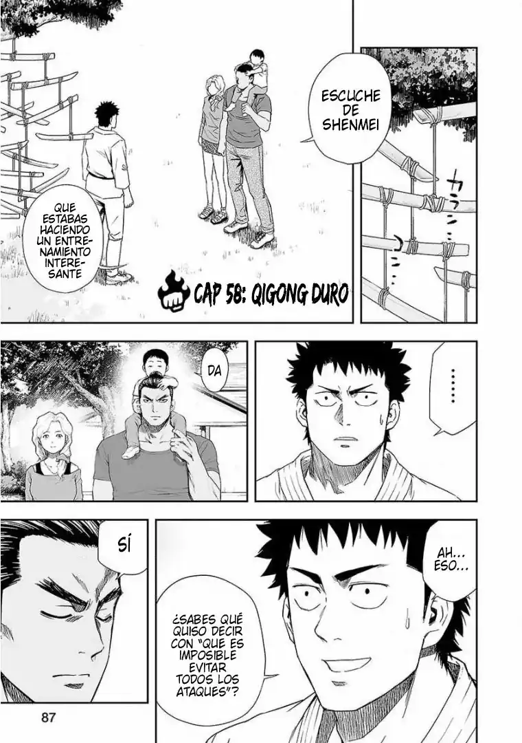 Página 1 — Capítulo 58 de Tsuyoshi: Daremo Katenai, Aitsu ni wa