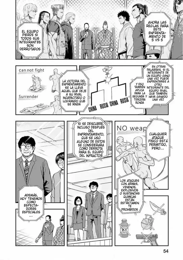 Página 6 — Capítulo 68 de Tsuyoshi: Daremo Katenai, Aitsu ni wa