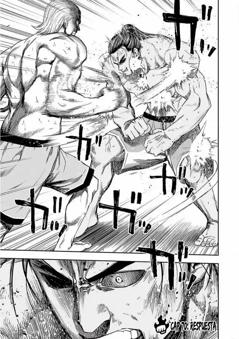 Página 1 — Capítulo 70 de Tsuyoshi: Daremo Katenai, Aitsu ni wa