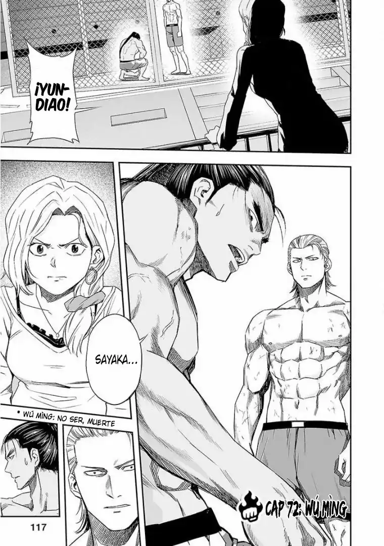 Página 1 — Capítulo 72 de Tsuyoshi: Daremo Katenai, Aitsu ni wa