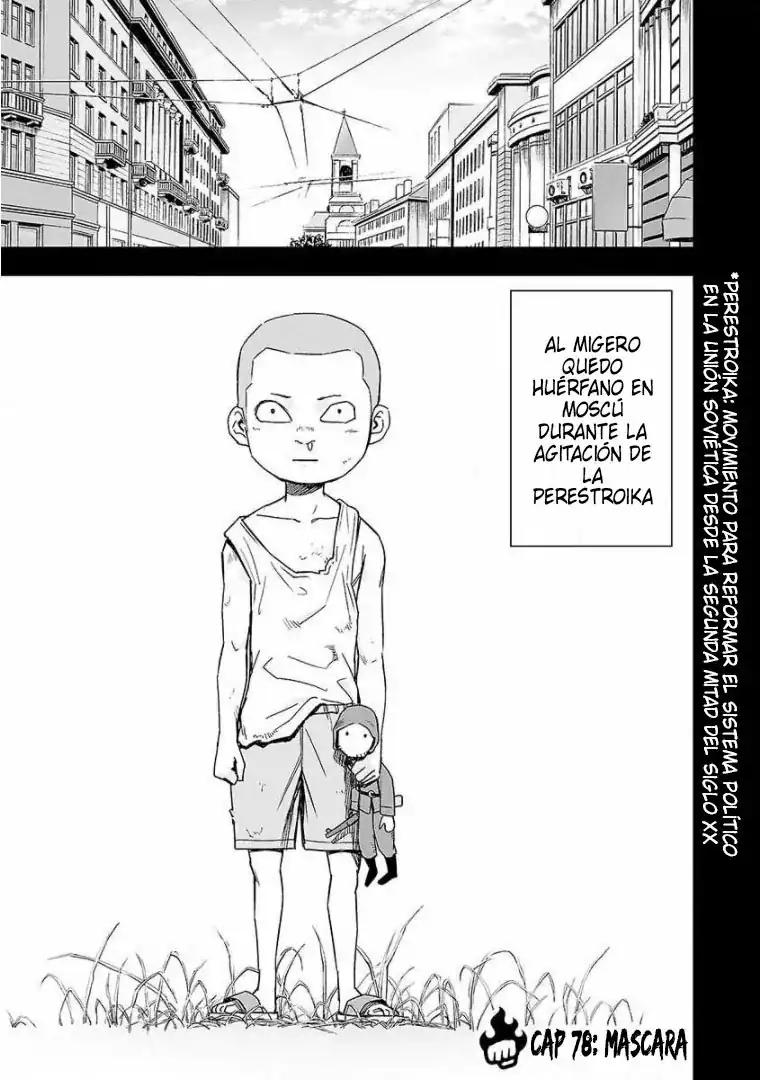 Página 1 — Capítulo 78 de Tsuyoshi: Daremo Katenai, Aitsu ni wa