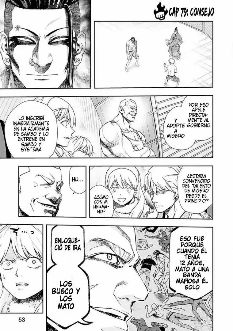 Página 1 — Capítulo 79 de Tsuyoshi: Daremo Katenai, Aitsu ni wa
