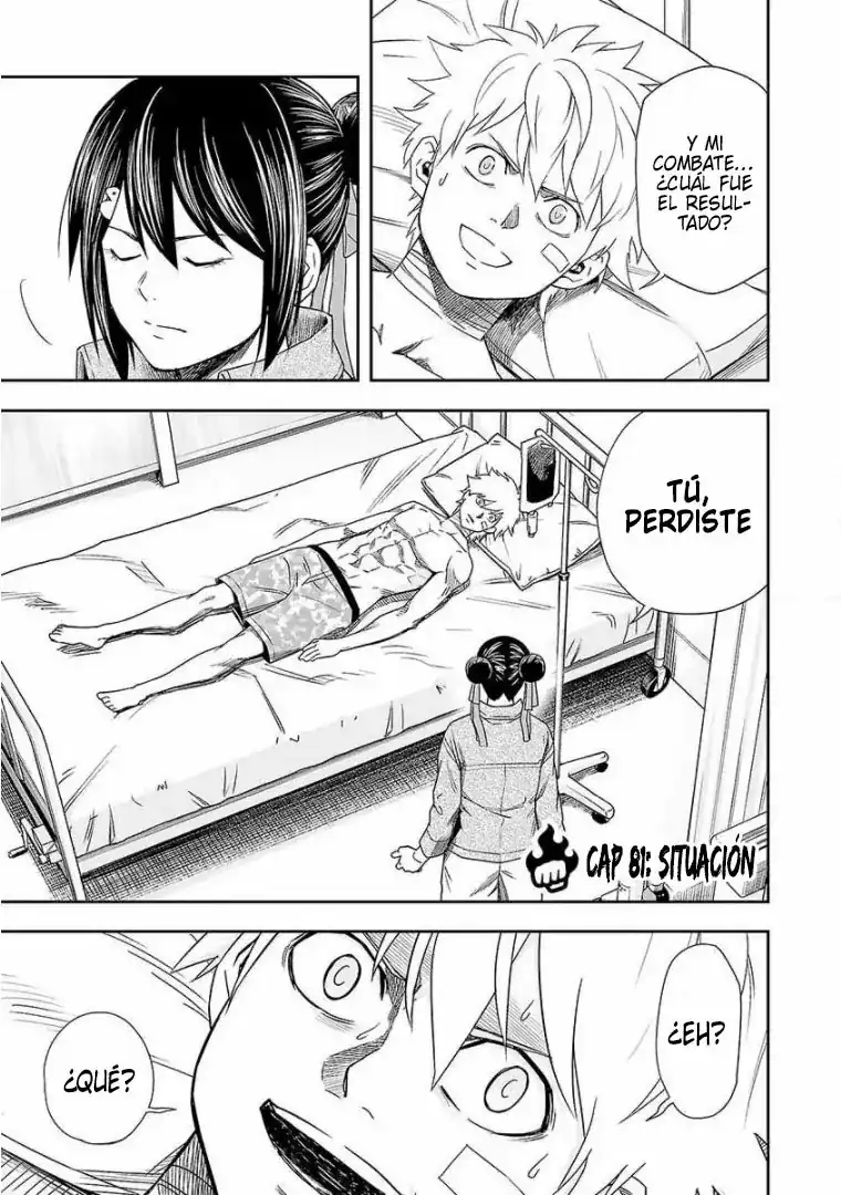 Página 1 — Capítulo 81 de Tsuyoshi: Daremo Katenai, Aitsu ni wa