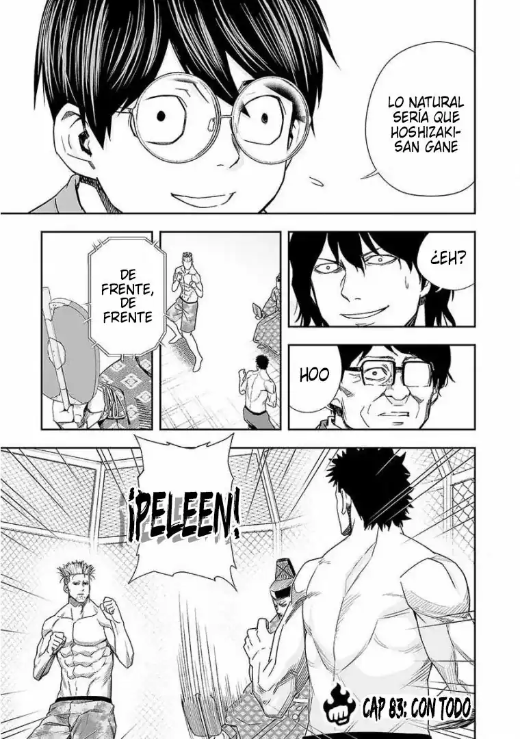 Página 1 — Capítulo 83 de Tsuyoshi: Daremo Katenai, Aitsu ni wa