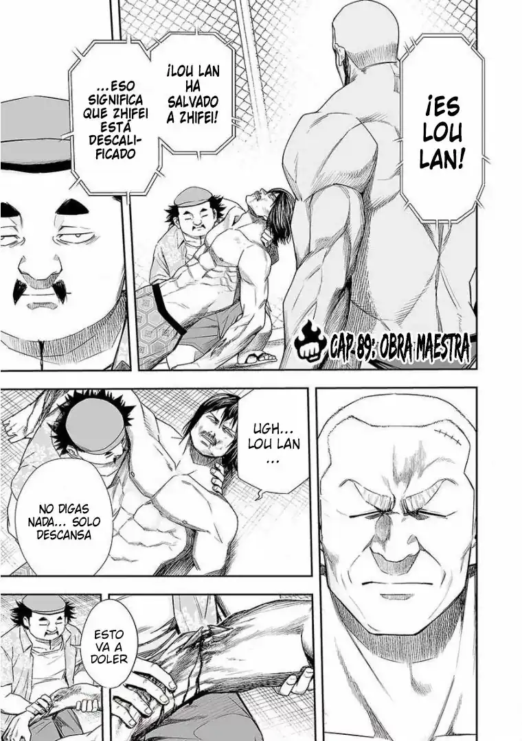Página 1 — Capítulo 89 de Tsuyoshi: Daremo Katenai, Aitsu ni wa