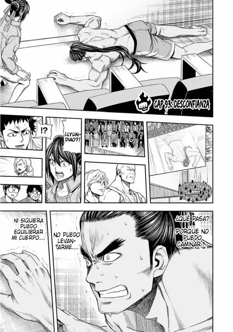Página 1 — Capítulo 93 de Tsuyoshi: Daremo Katenai, Aitsu ni wa