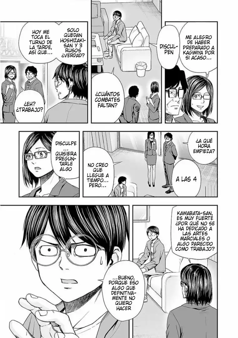 Página 15 — Capítulo 93 de Tsuyoshi: Daremo Katenai, Aitsu ni wa