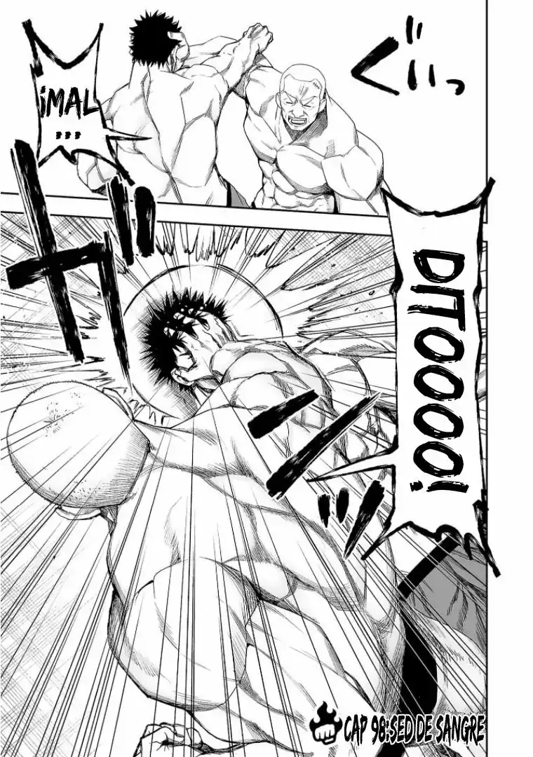 Página 3 — Capítulo 98 de Tsuyoshi: Daremo Katenai, Aitsu ni wa