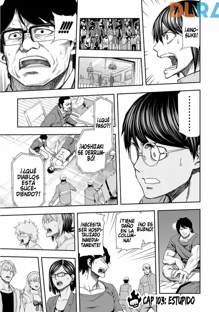 Página 1 — Capítulo 103 de Tsuyoshi: Daremo Katenai, Aitsu ni wa