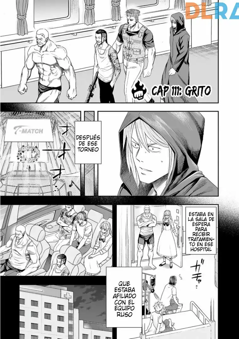 Página 1 — Capítulo 111 de Tsuyoshi: Daremo Katenai, Aitsu ni wa