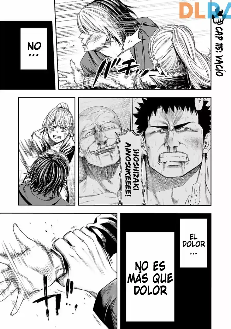 Página 1 — Capítulo 115 de Tsuyoshi: Daremo Katenai, Aitsu ni wa
