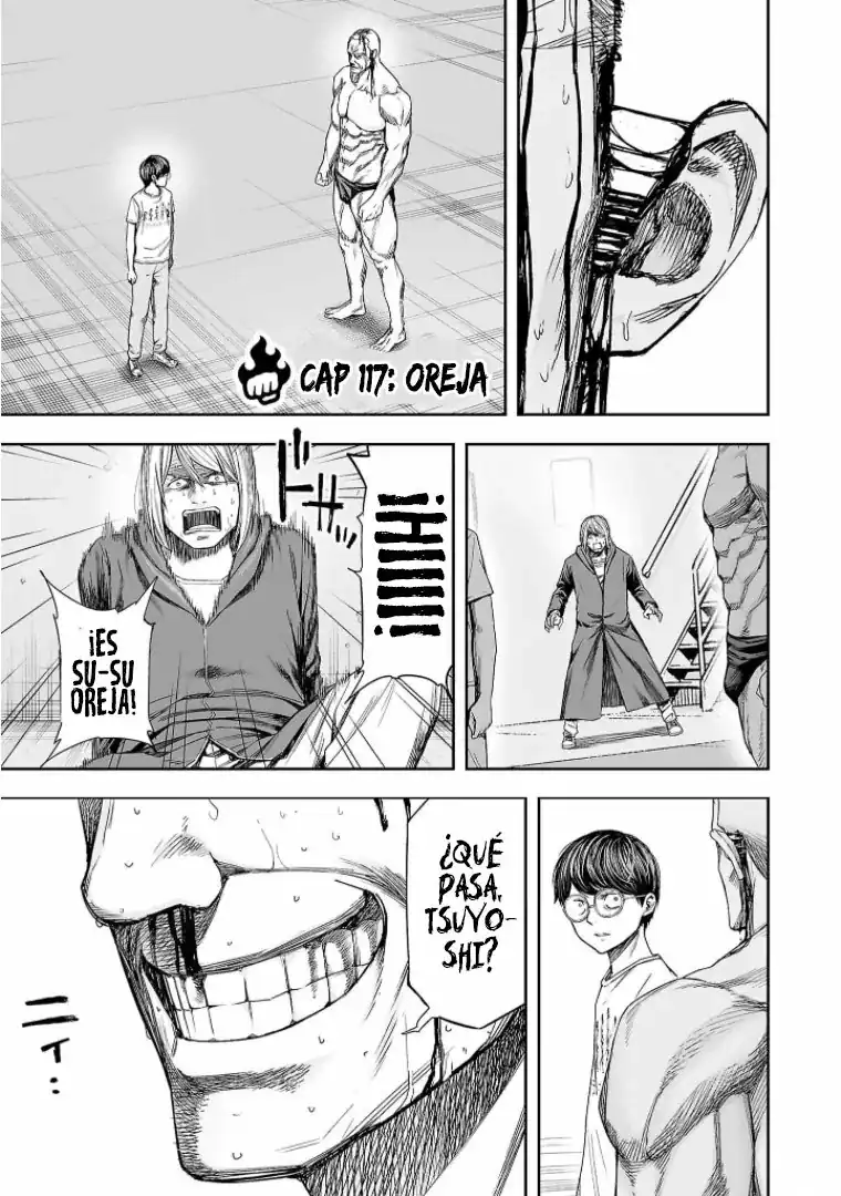 Página 1 — Capítulo 117 de Tsuyoshi: Daremo Katenai, Aitsu ni wa