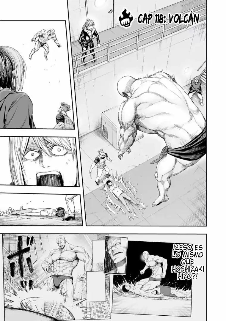 Página 1 — Capítulo 118 de Tsuyoshi: Daremo Katenai, Aitsu ni wa