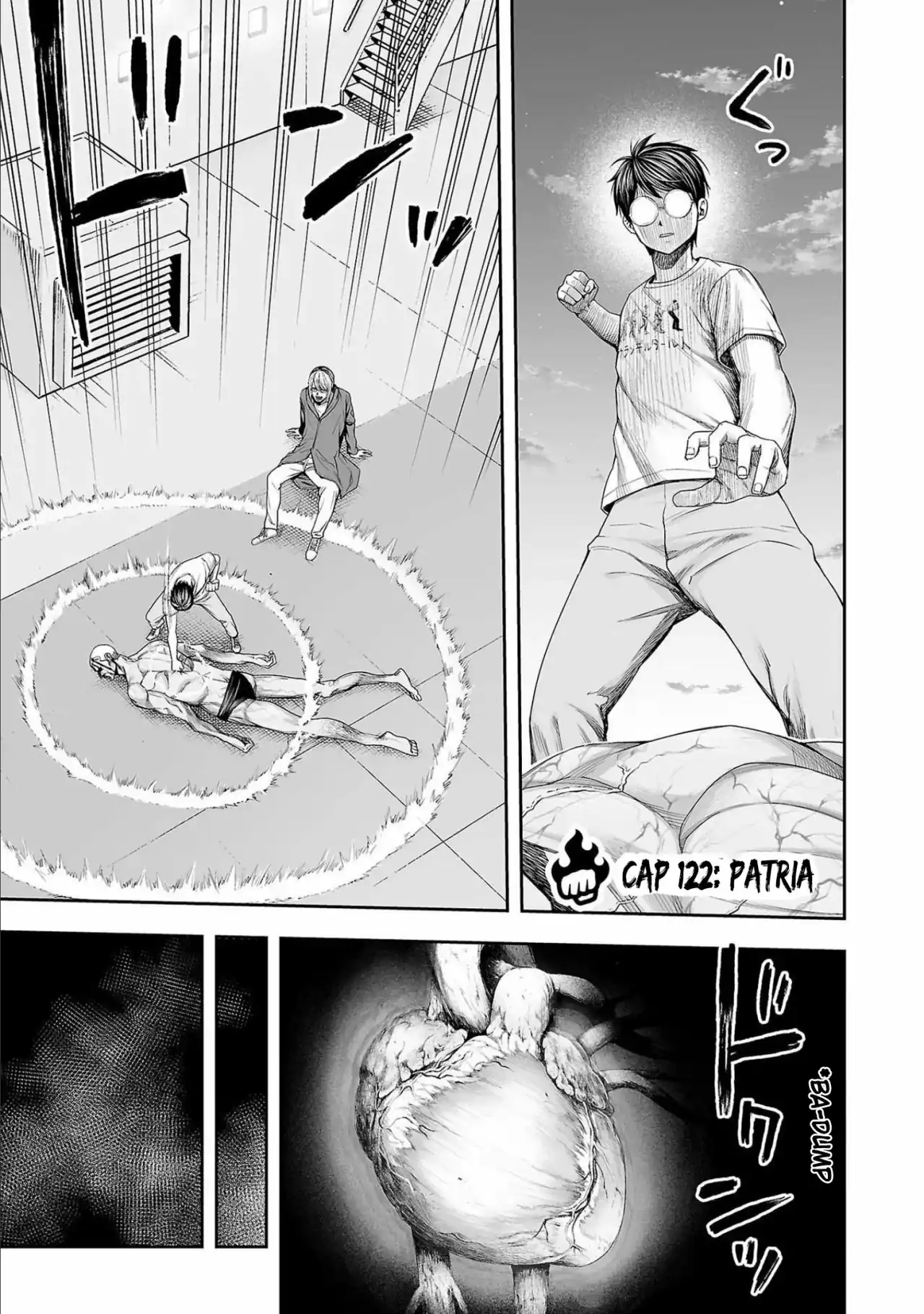 Página 1 — Capítulo 122 de Tsuyoshi: Daremo Katenai, Aitsu ni wa