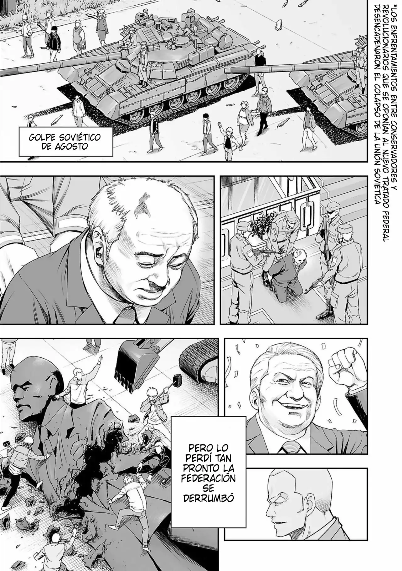 Página 3 — Capítulo 122 de Tsuyoshi: Daremo Katenai, Aitsu ni wa