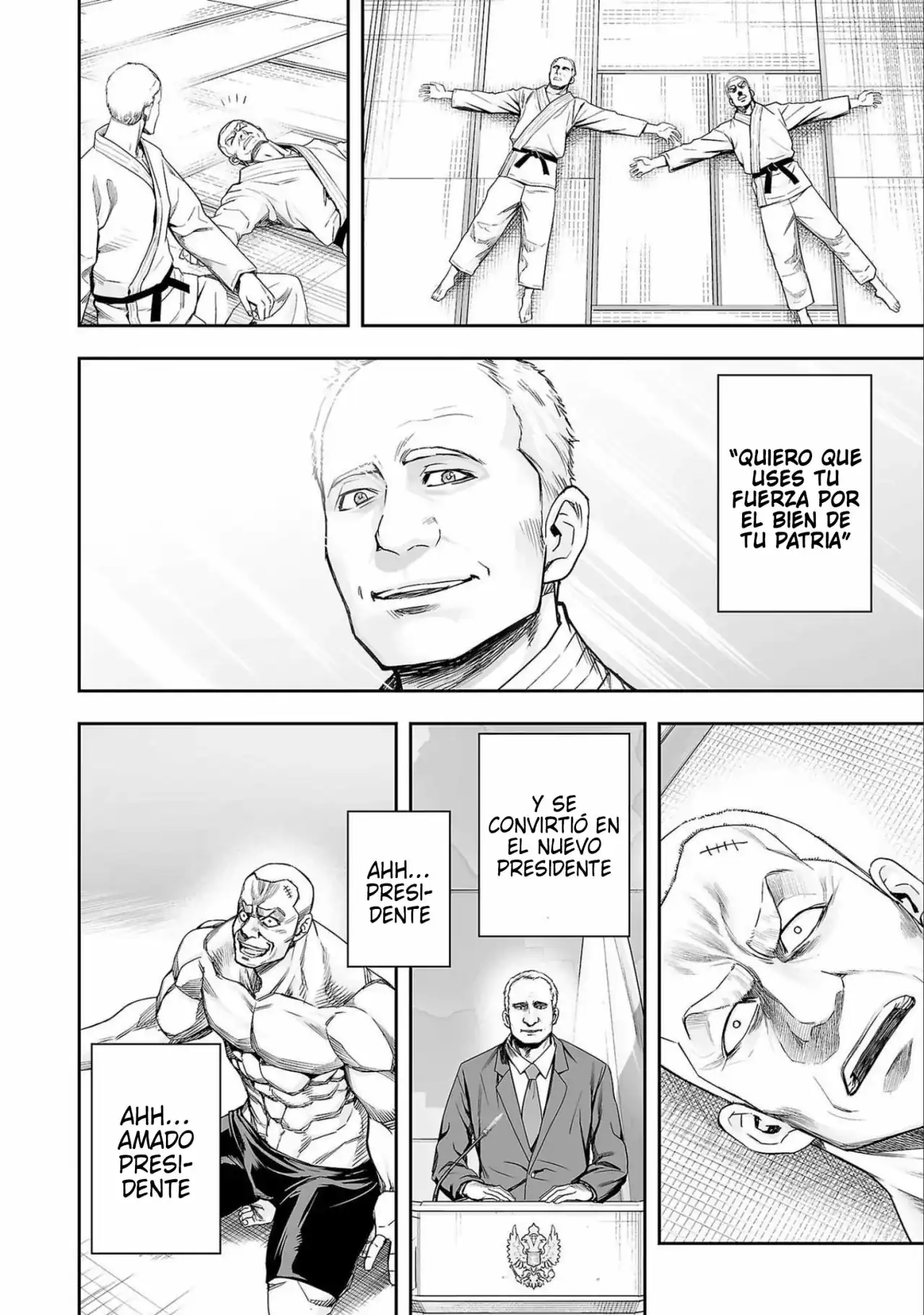 Página 11 — Capítulo 122 de Tsuyoshi: Daremo Katenai, Aitsu ni wa
