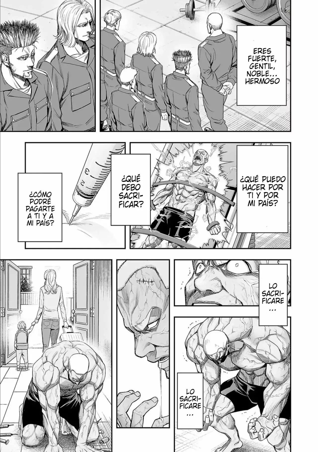 Página 12 — Capítulo 122 de Tsuyoshi: Daremo Katenai, Aitsu ni wa