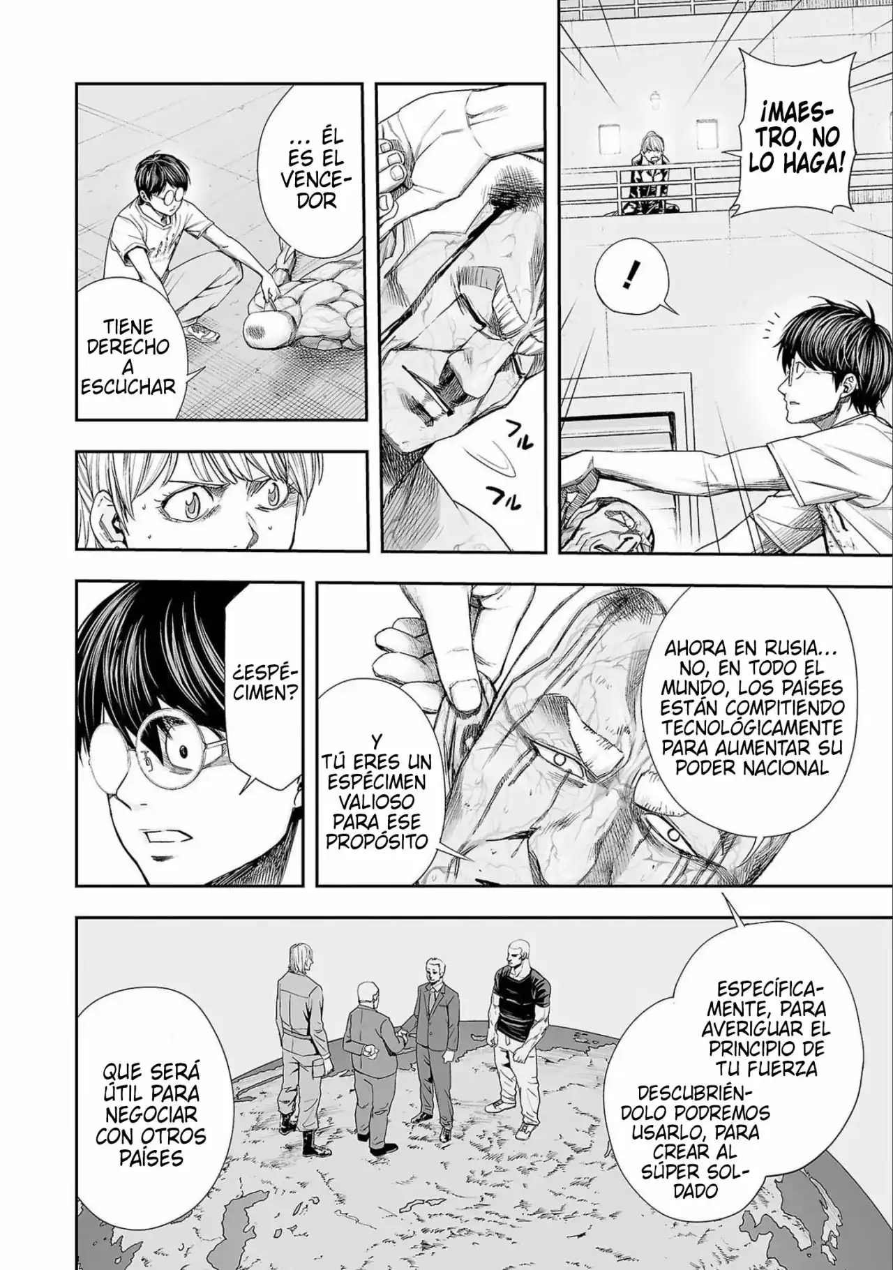 Página 6 — Capítulo 123 de Tsuyoshi: Daremo Katenai, Aitsu ni wa