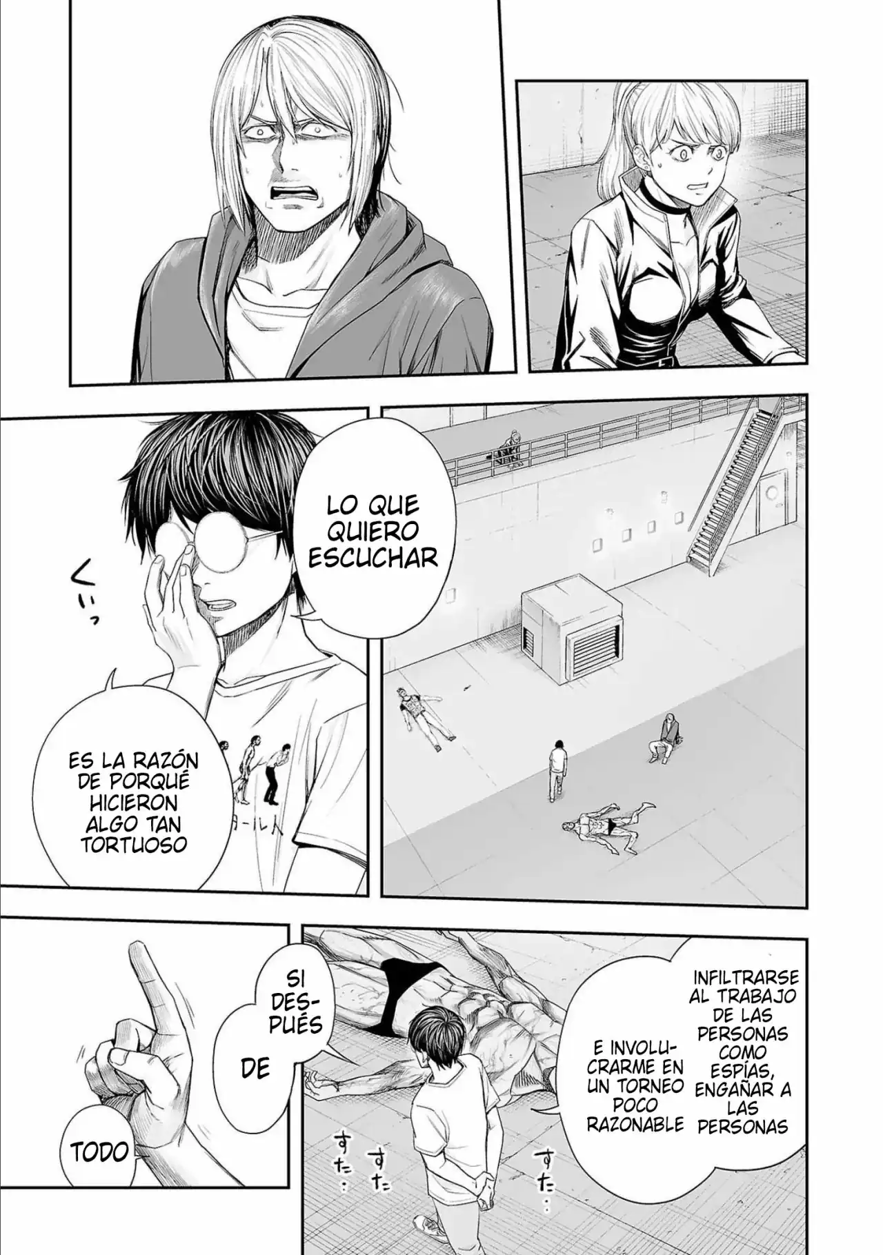 Página 9 — Capítulo 123 de Tsuyoshi: Daremo Katenai, Aitsu ni wa