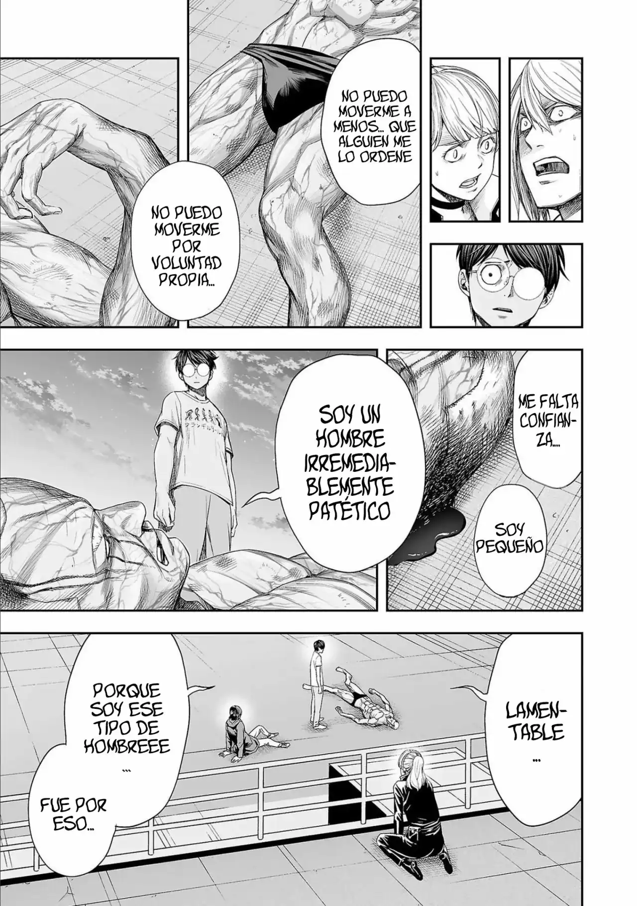 Página 13 — Capítulo 125 de Tsuyoshi: Daremo Katenai, Aitsu ni wa