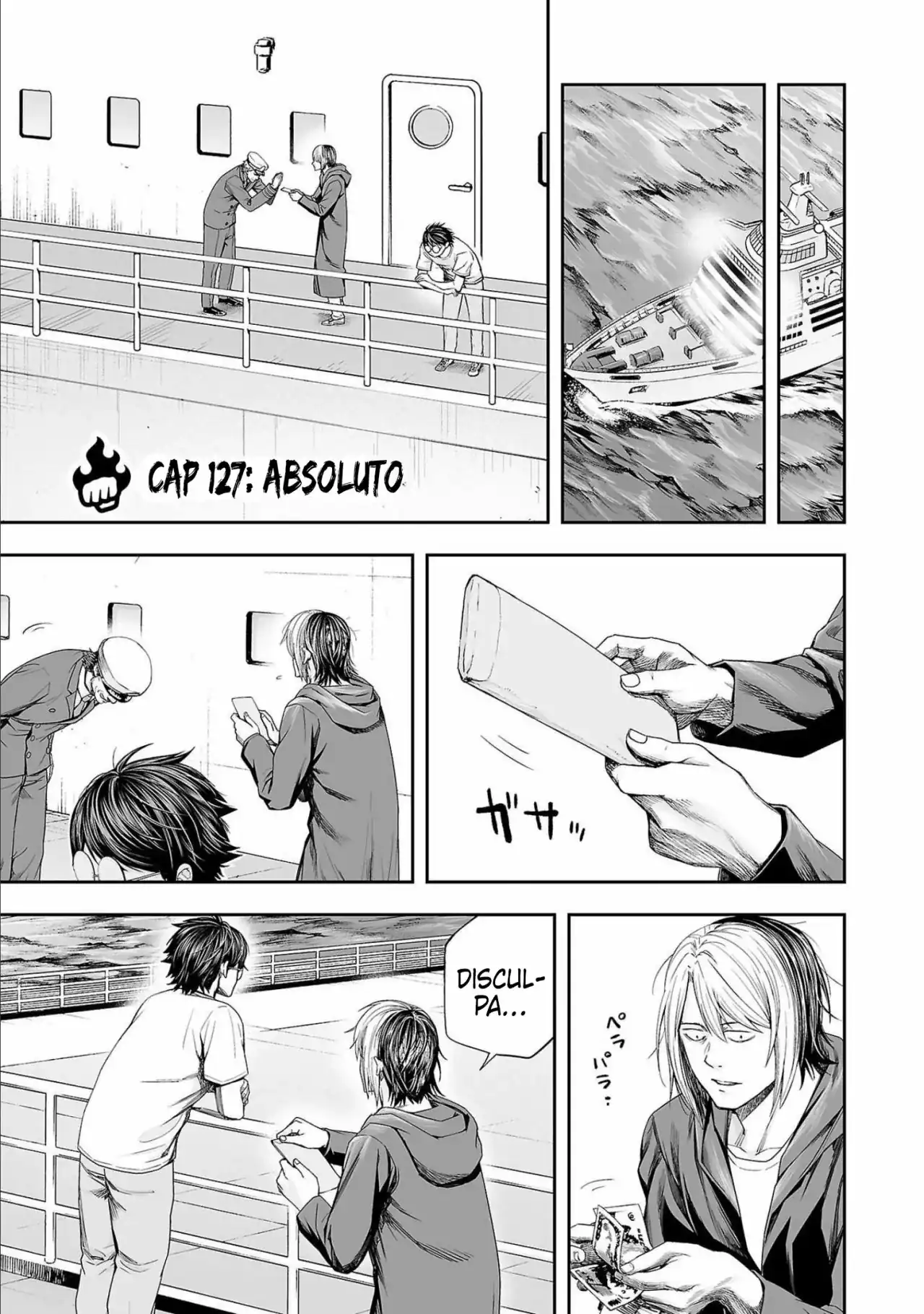 Página 1 — Capítulo 127 de Tsuyoshi: Daremo Katenai, Aitsu ni wa