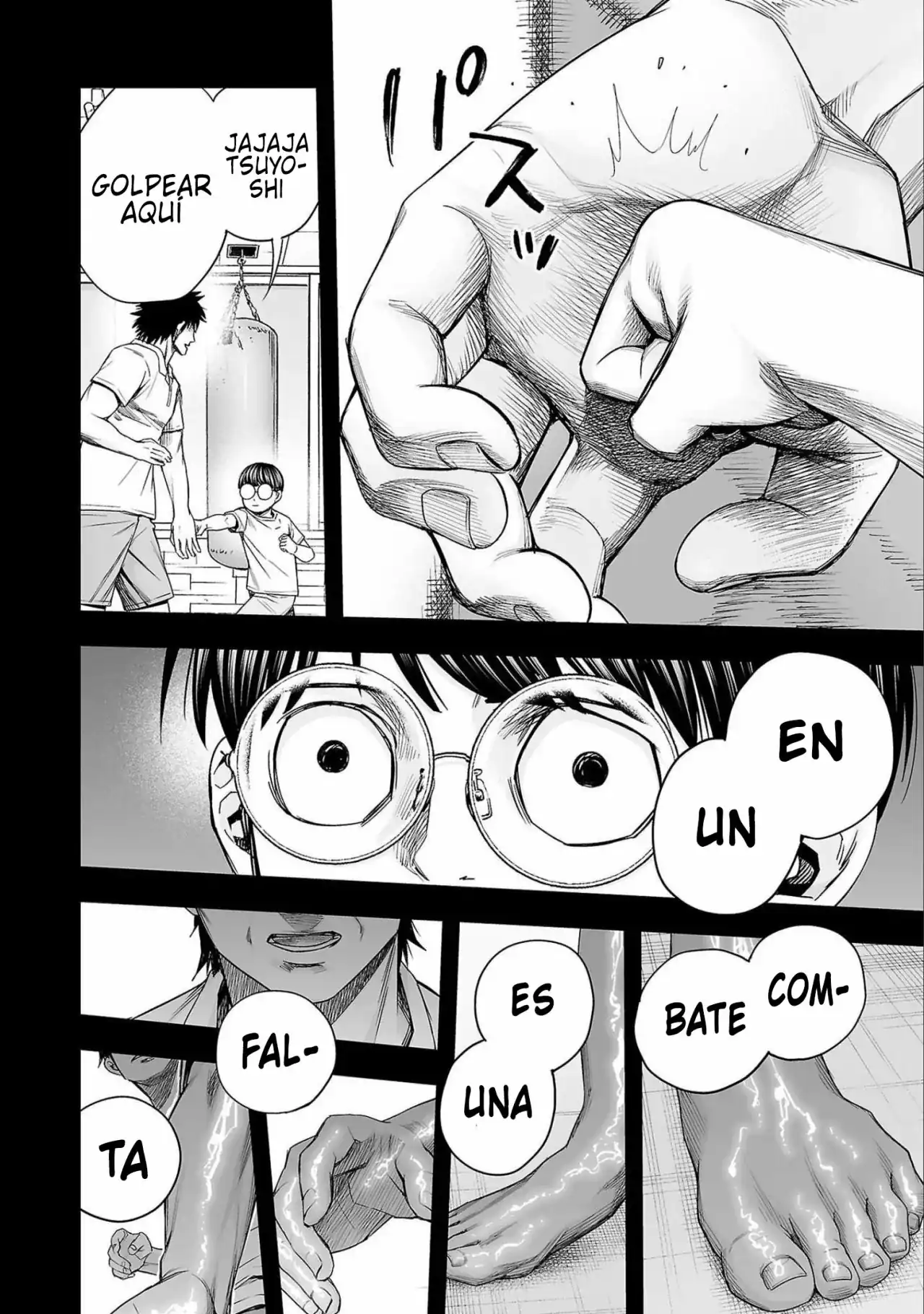 Página 4 — Capítulo 132 de Tsuyoshi: Daremo Katenai, Aitsu ni wa