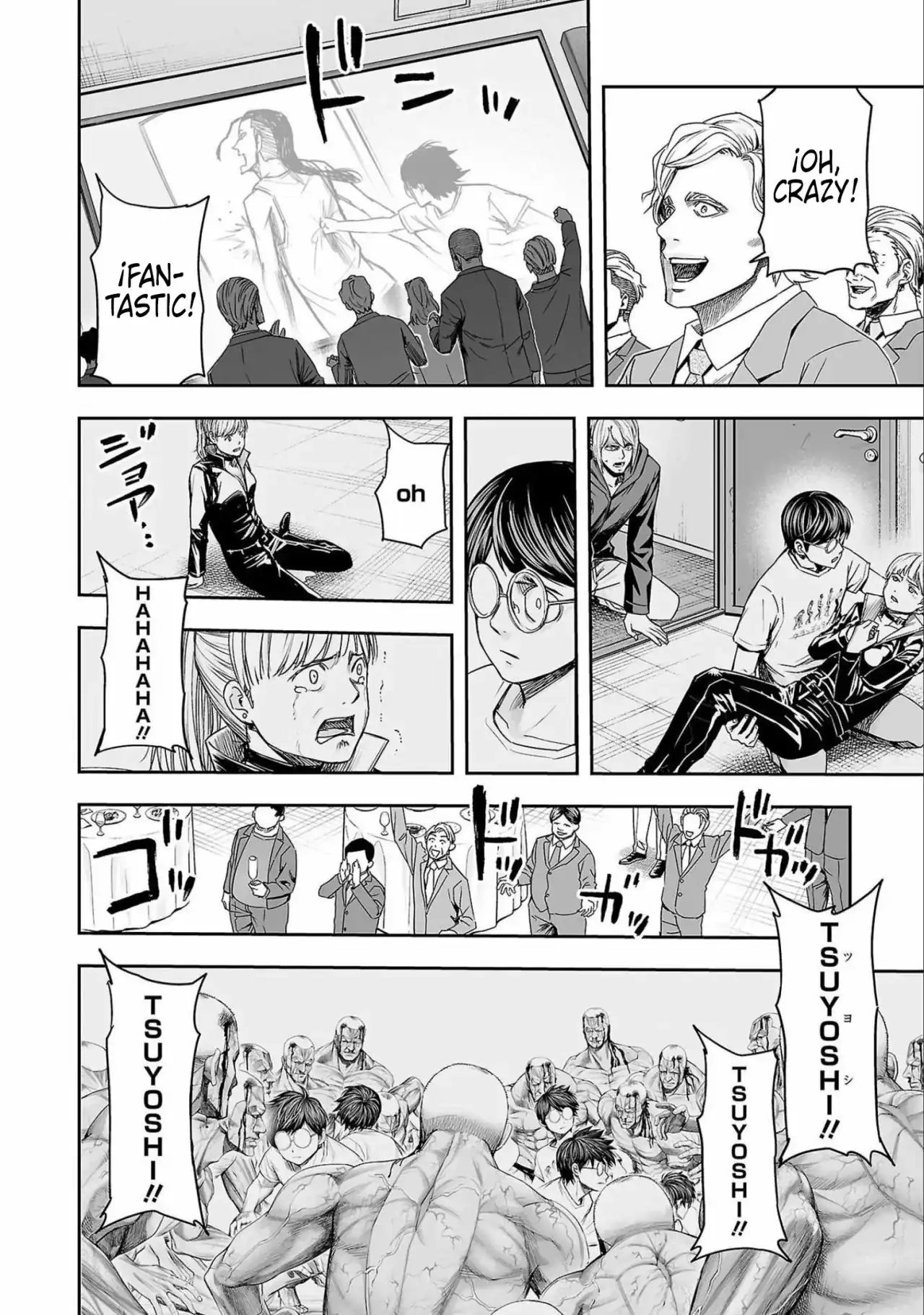Página 8 — Capítulo 133 de Tsuyoshi: Daremo Katenai, Aitsu ni wa