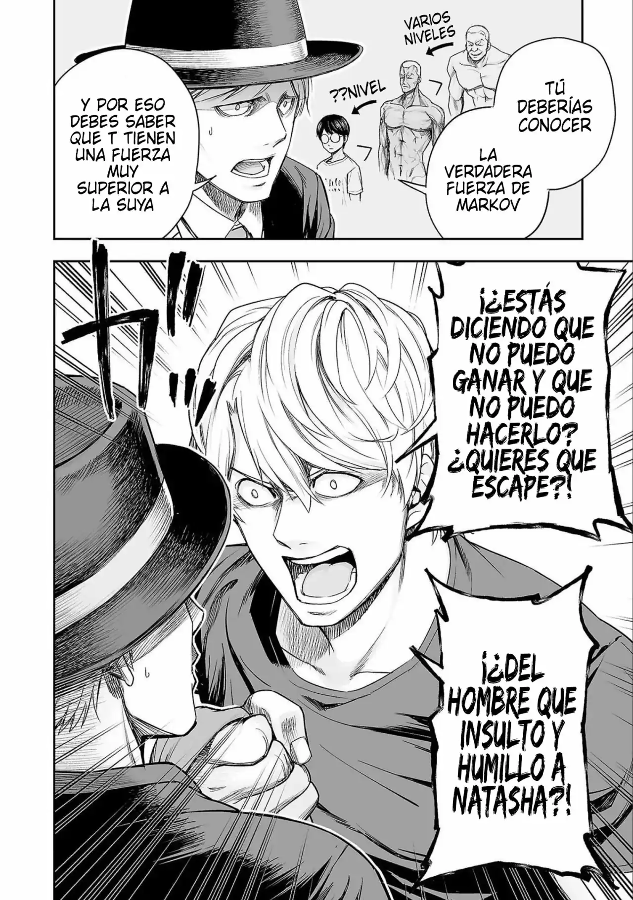 Página 14 — Capítulo 133 de Tsuyoshi: Daremo Katenai, Aitsu ni wa