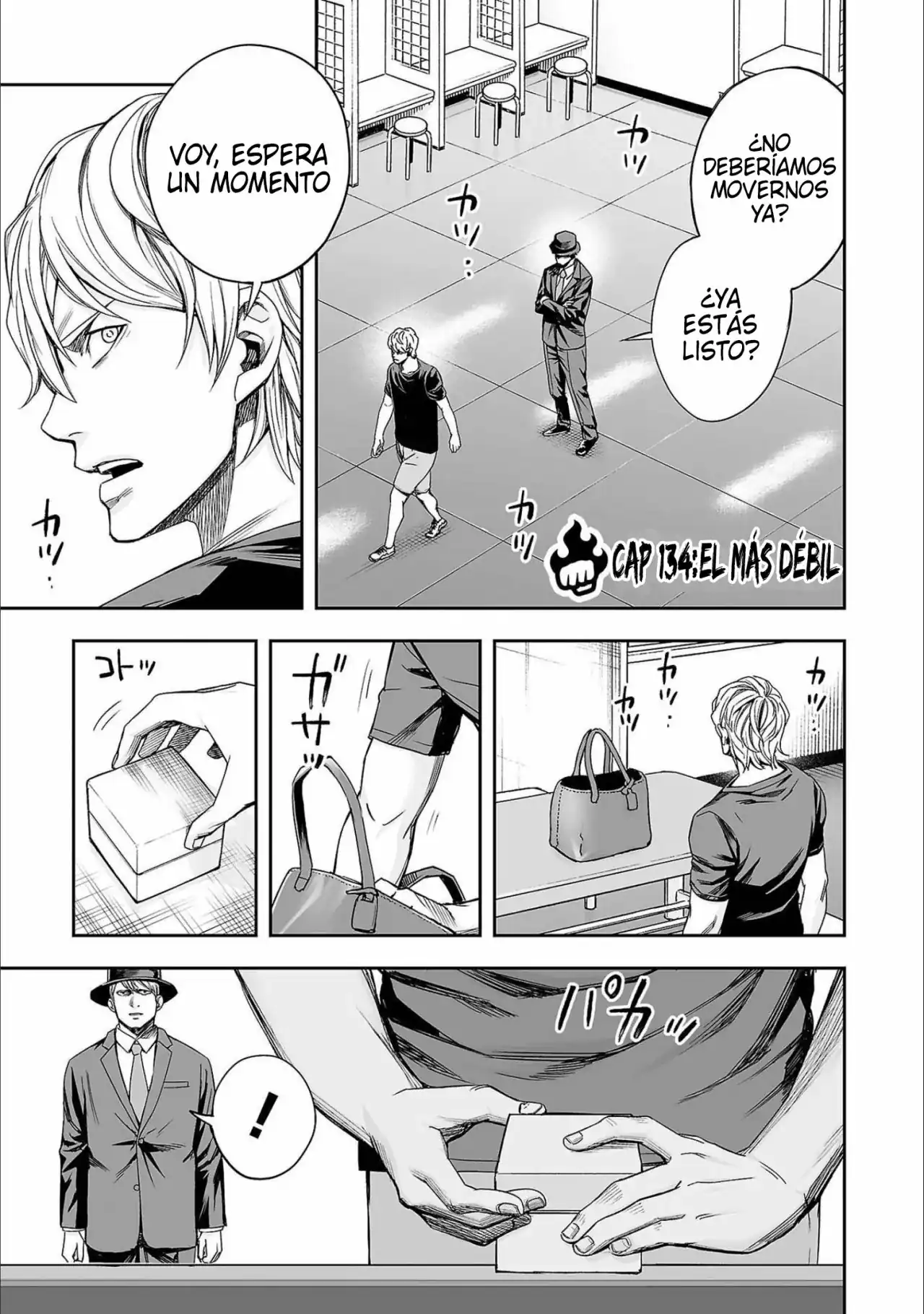 Página 3 — Capítulo 134 de Tsuyoshi: Daremo Katenai, Aitsu ni wa