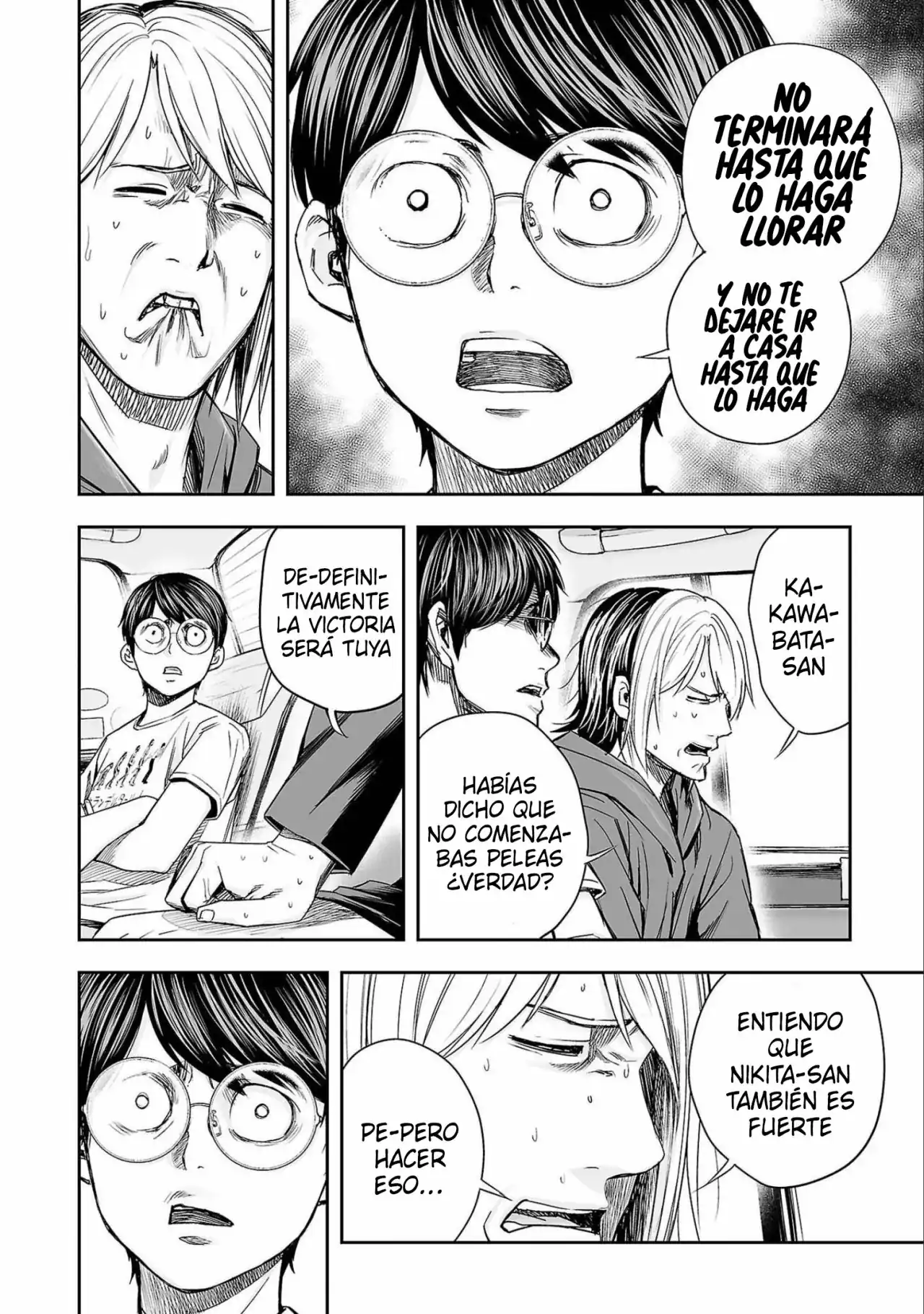 Página 12 — Capítulo 134 de Tsuyoshi: Daremo Katenai, Aitsu ni wa
