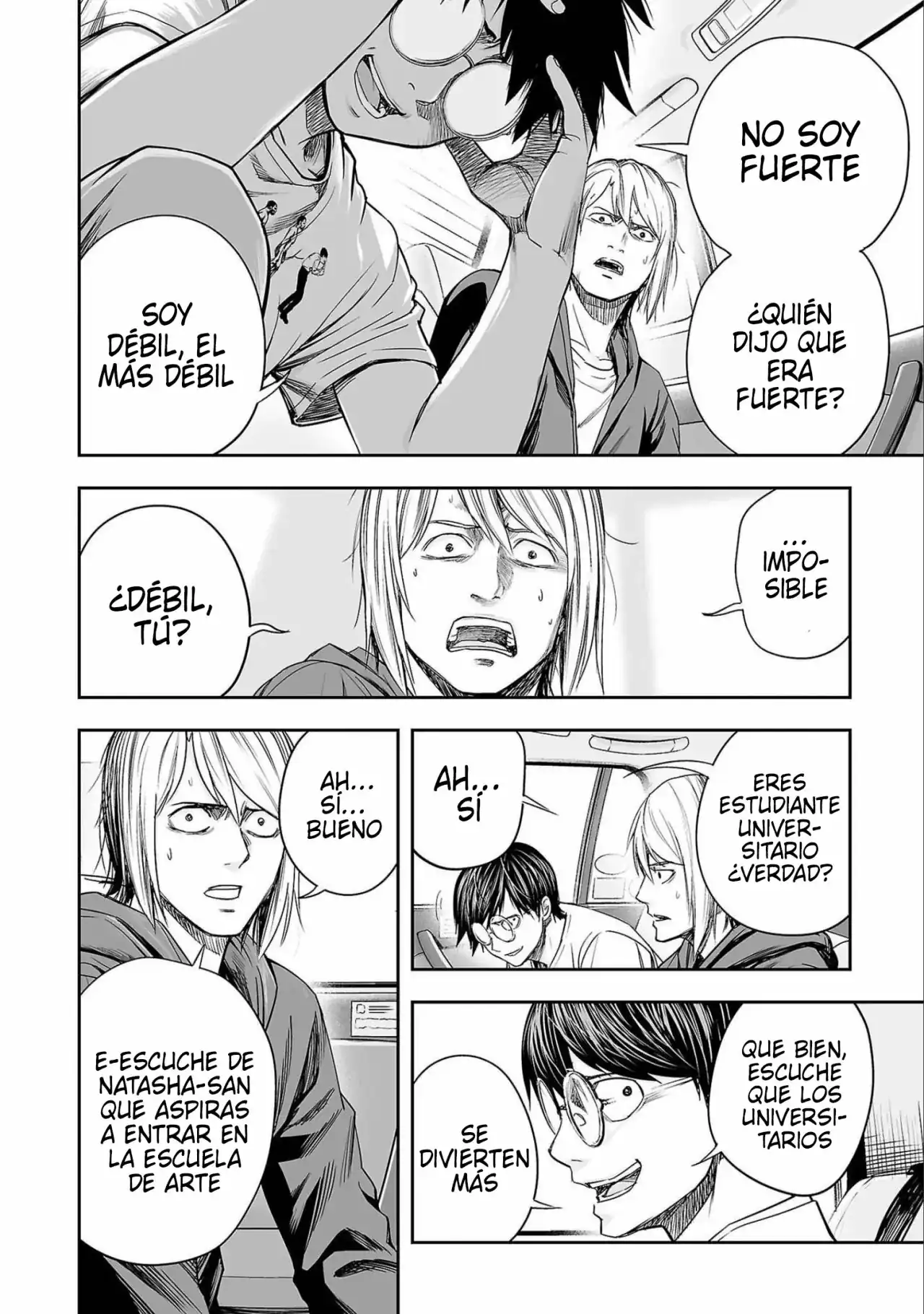 Página 16 — Capítulo 134 de Tsuyoshi: Daremo Katenai, Aitsu ni wa