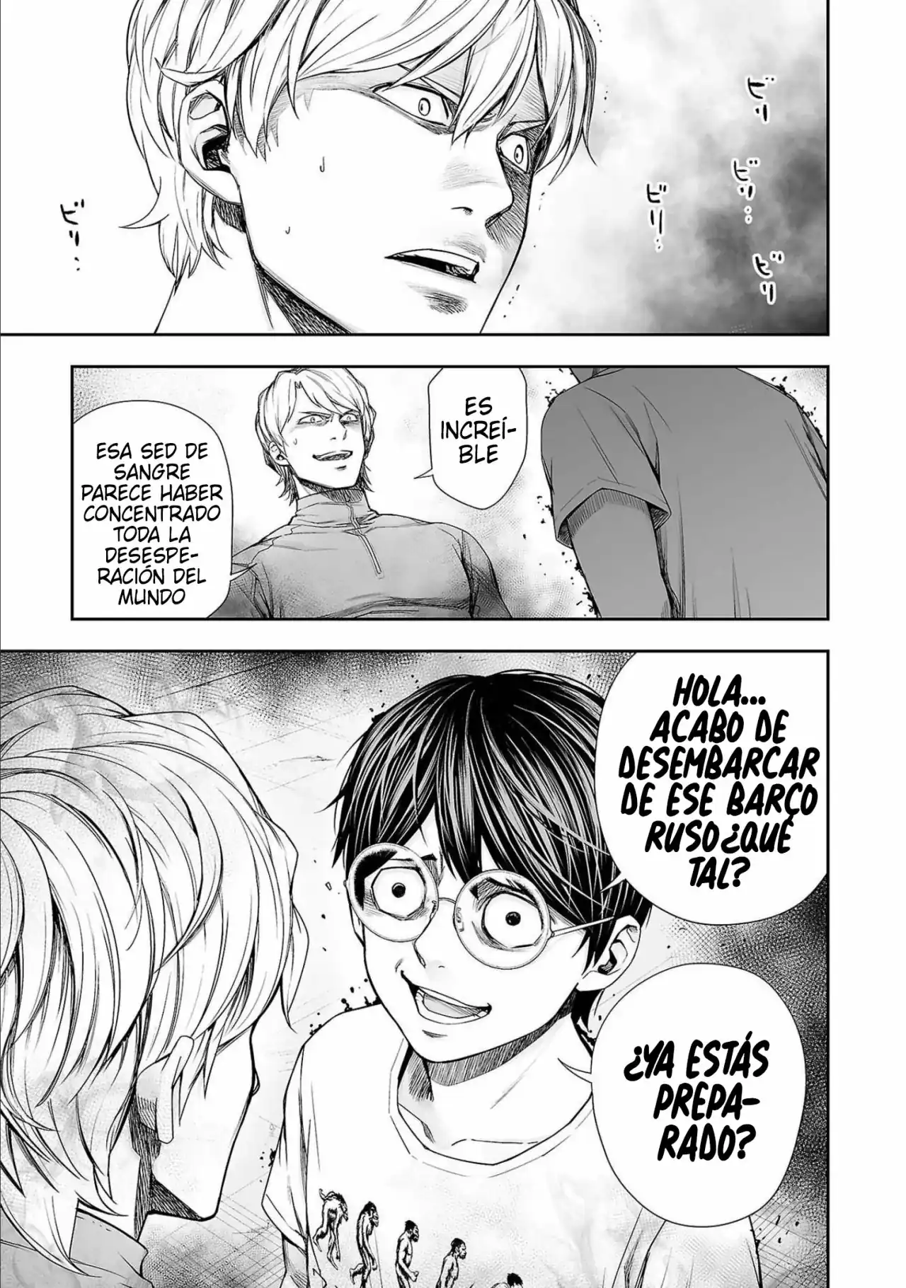 Página 3 — Capítulo 136 de Tsuyoshi: Daremo Katenai, Aitsu ni wa