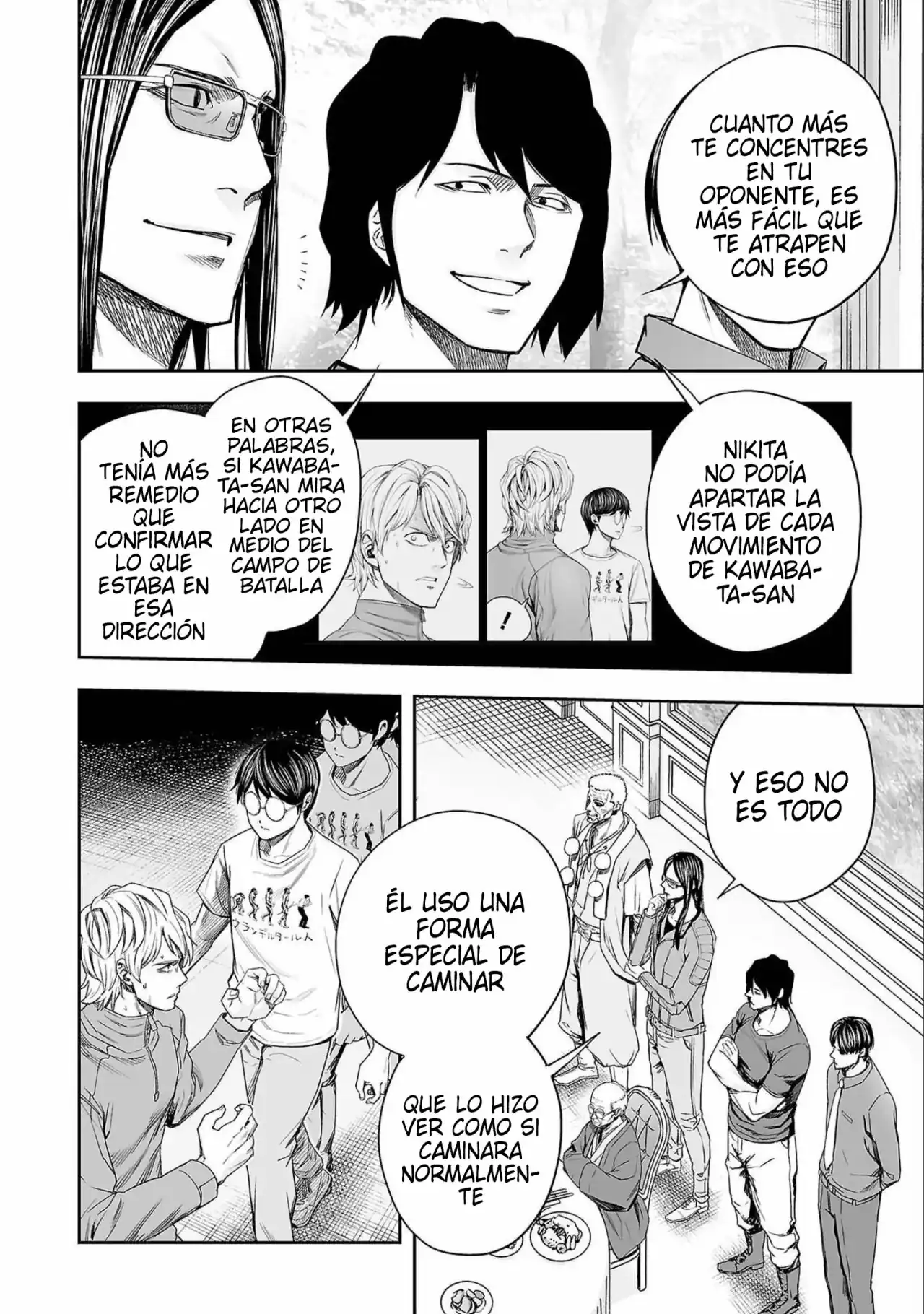 Página 8 — Capítulo 139 de Tsuyoshi: Daremo Katenai, Aitsu ni wa