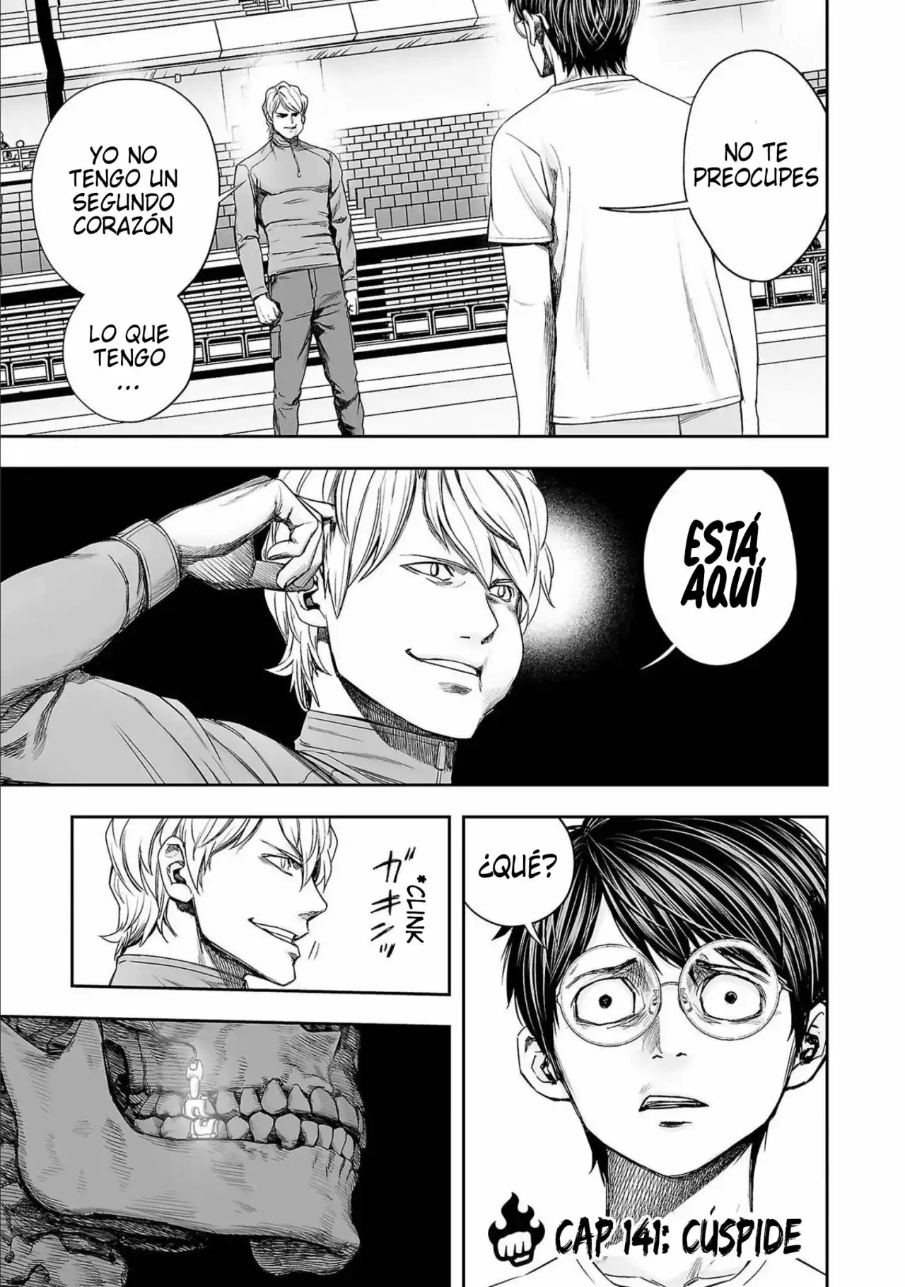Página 1 — Capítulo 141 de Tsuyoshi: Daremo Katenai, Aitsu ni wa