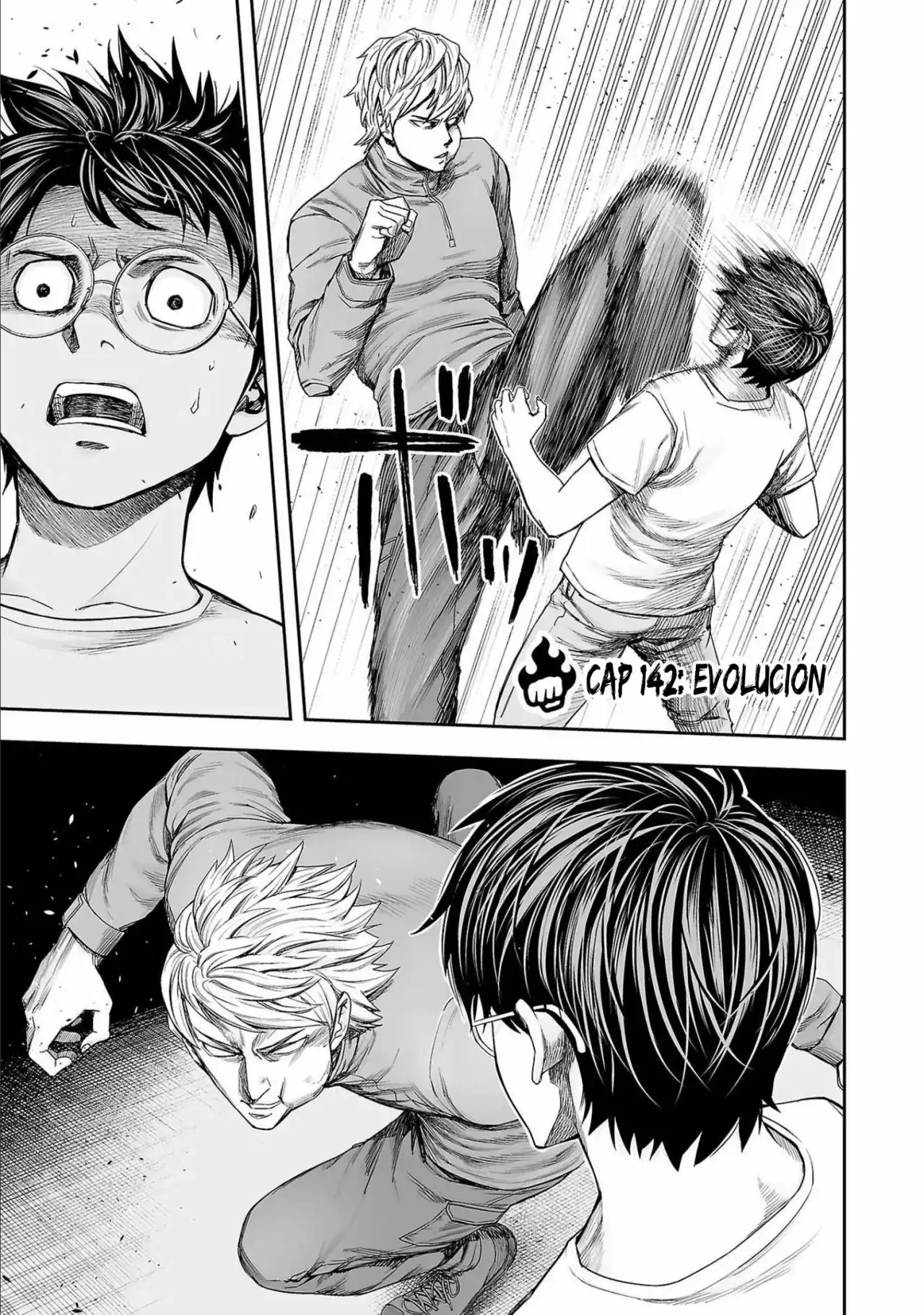 Página 1 — Capítulo 142 de Tsuyoshi: Daremo Katenai, Aitsu ni wa