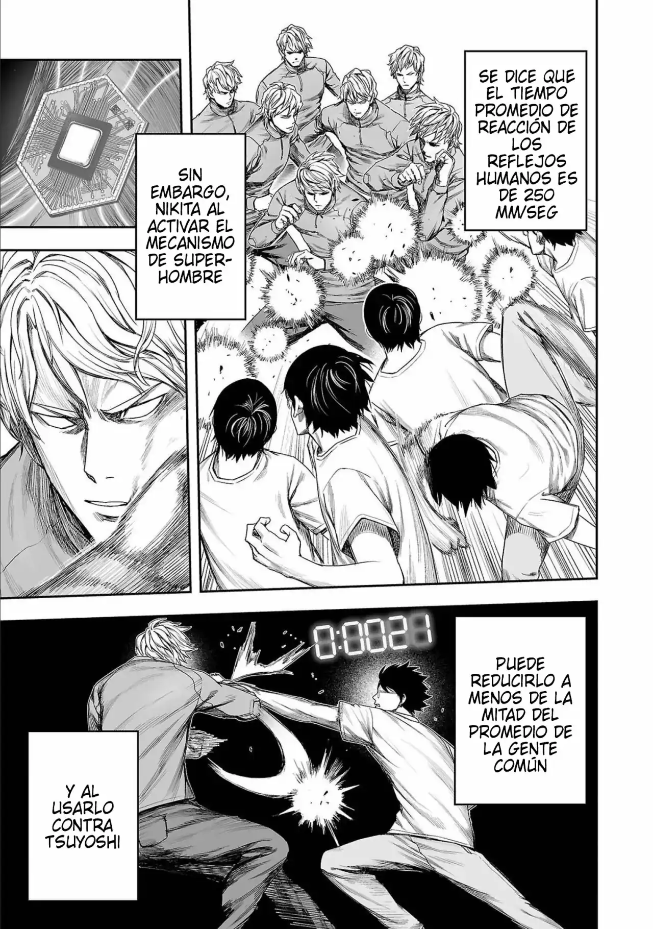 Página 5 — Capítulo 142 de Tsuyoshi: Daremo Katenai, Aitsu ni wa