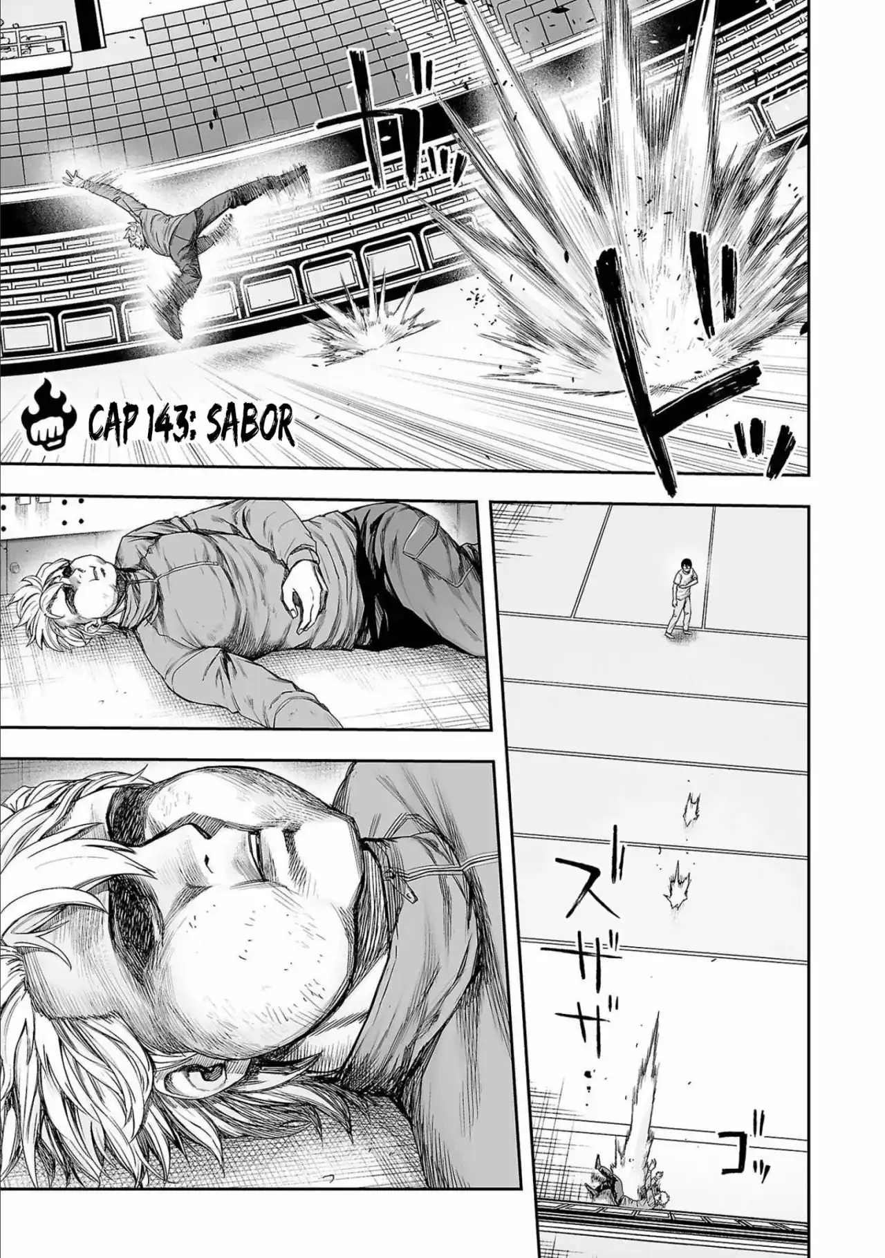 Página 1 — Capítulo 143 de Tsuyoshi: Daremo Katenai, Aitsu ni wa
