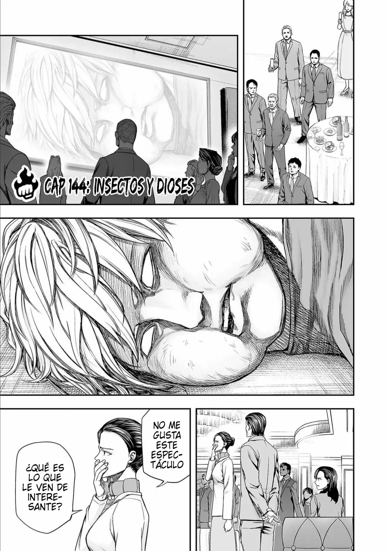 Página 1 — Capítulo 144 de Tsuyoshi: Daremo Katenai, Aitsu ni wa