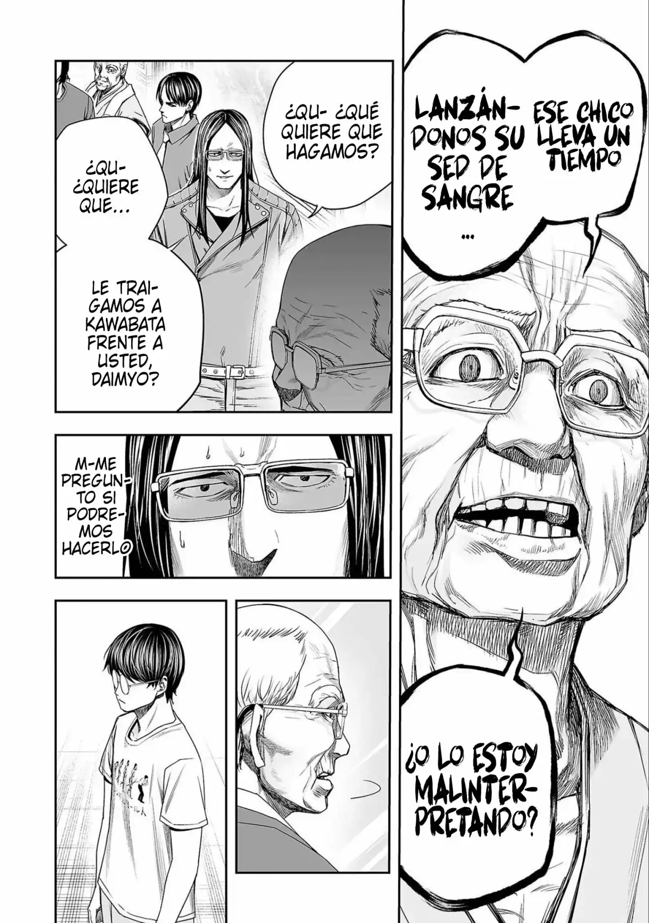 Página 8 — Capítulo 144 de Tsuyoshi: Daremo Katenai, Aitsu ni wa