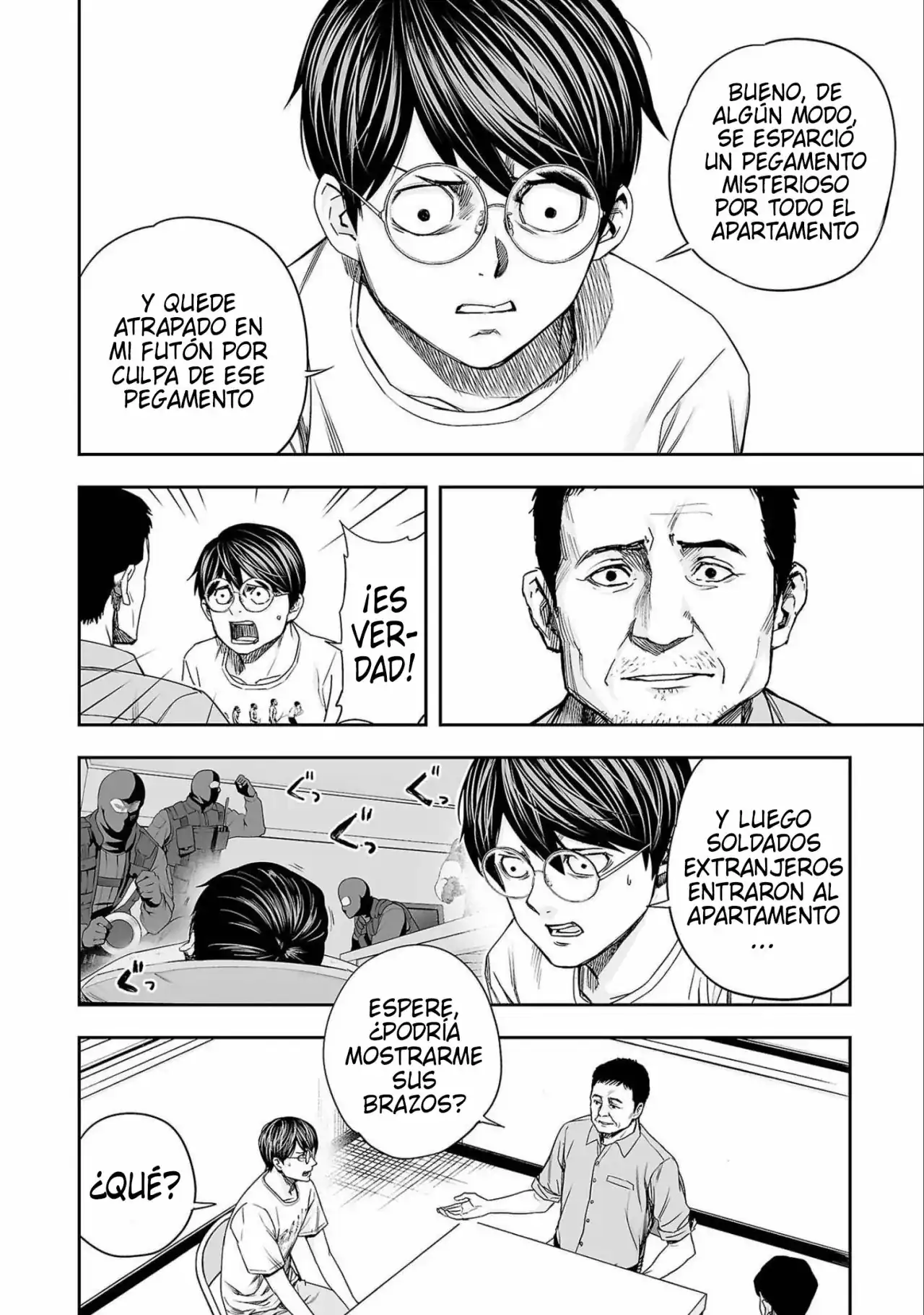 Página 4 — Capítulo 146 de Tsuyoshi: Daremo Katenai, Aitsu ni wa