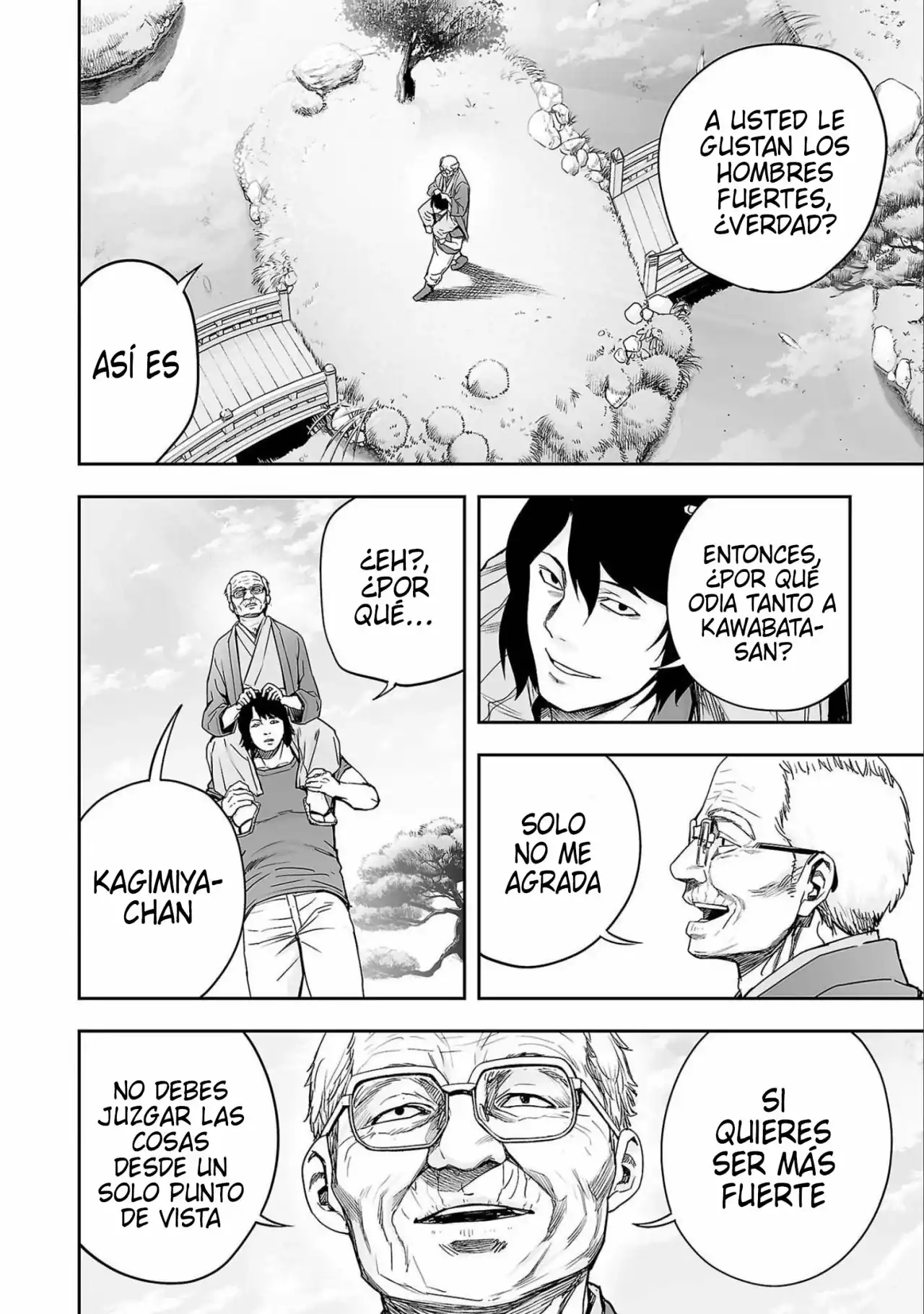 Página 16 — Capítulo 151 de Tsuyoshi: Daremo Katenai, Aitsu ni wa