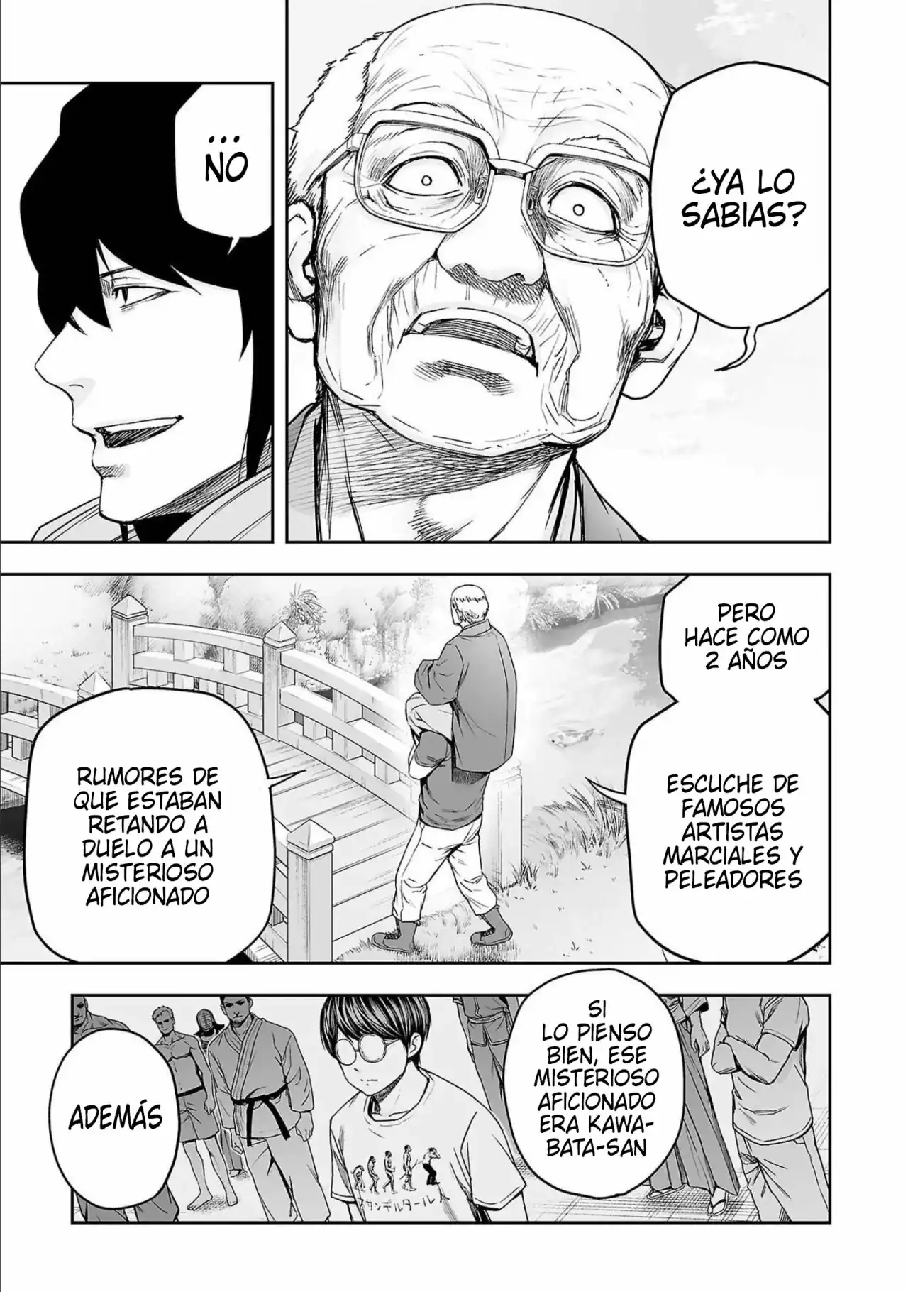 Página 3 — Capítulo 152 de Tsuyoshi: Daremo Katenai, Aitsu ni wa