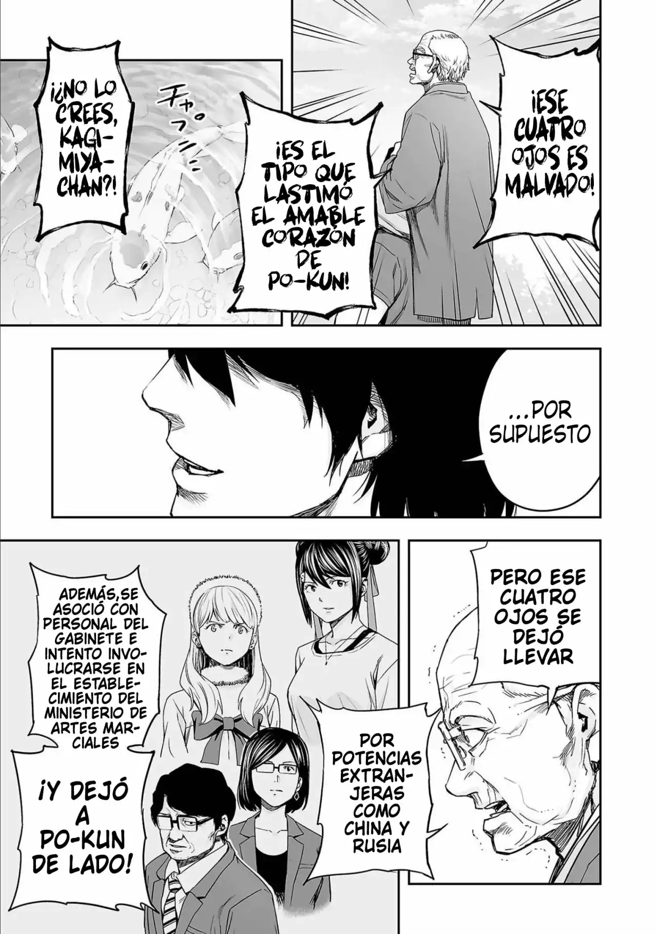 Página 9 — Capítulo 152 de Tsuyoshi: Daremo Katenai, Aitsu ni wa