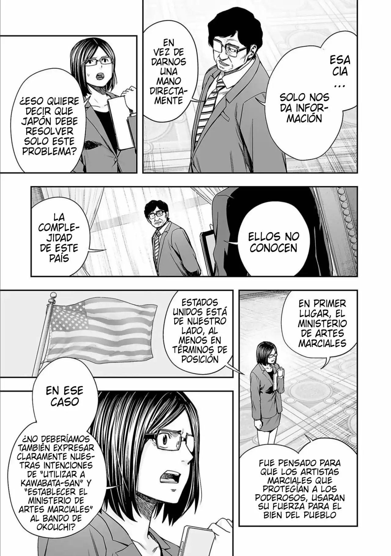 Página 9 — Capítulo 154 de Tsuyoshi: Daremo Katenai, Aitsu ni wa