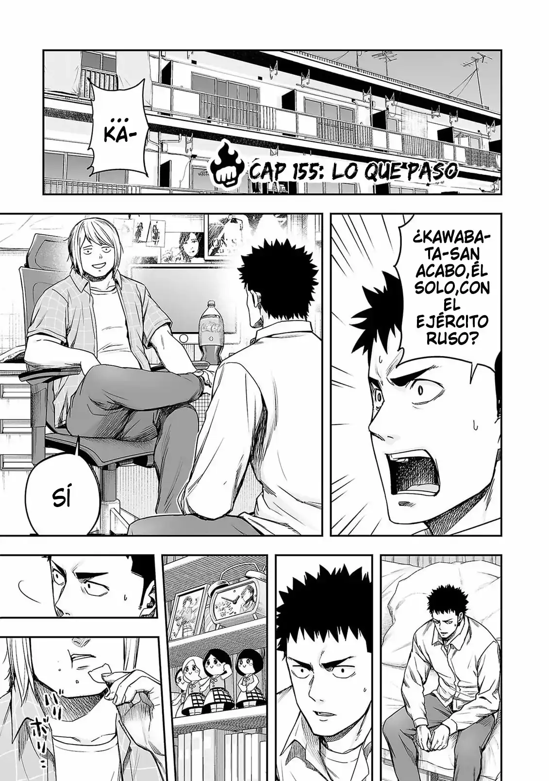 Página 3 — Capítulo 155 de Tsuyoshi: Daremo Katenai, Aitsu ni wa