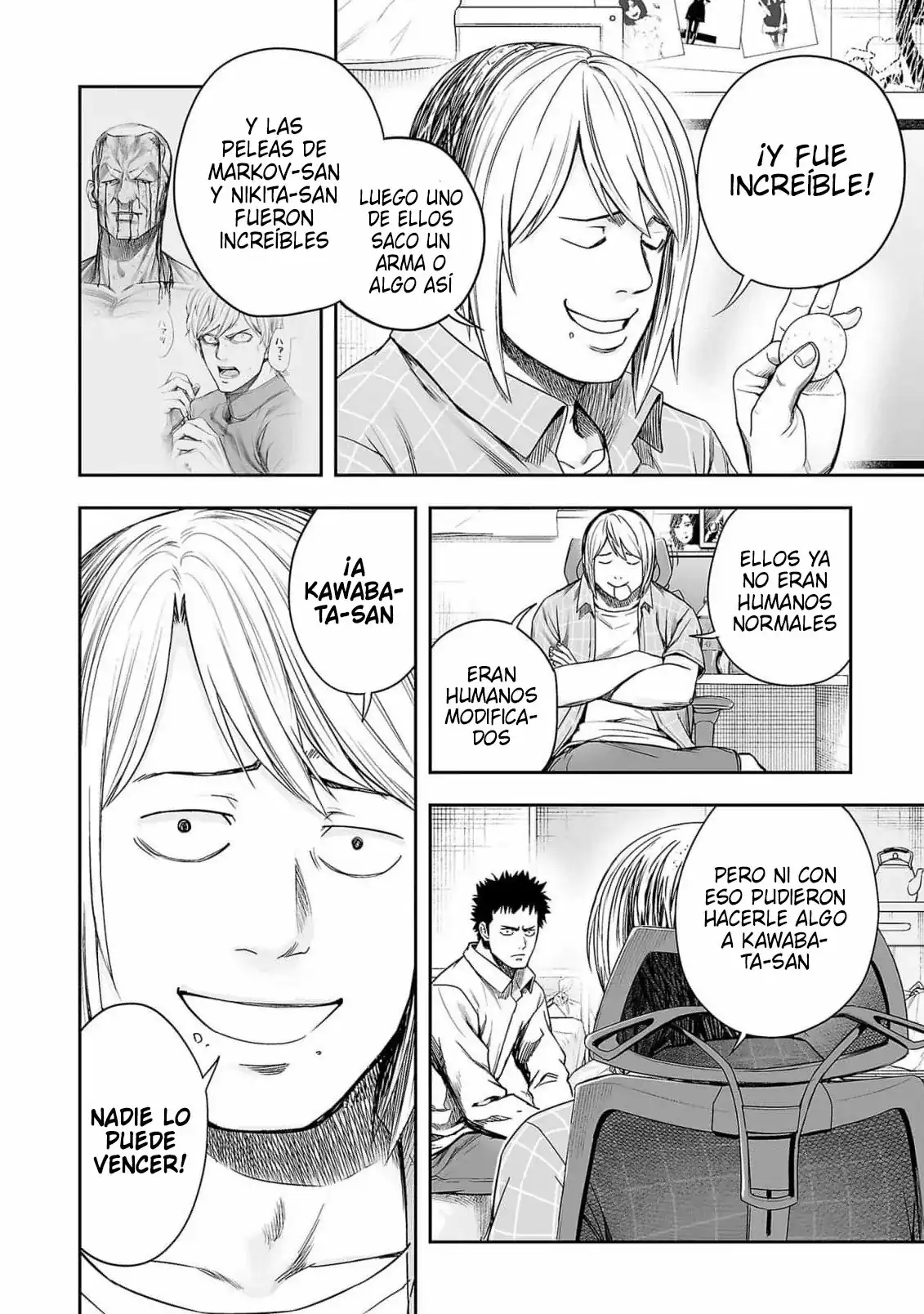 Página 6 — Capítulo 155 de Tsuyoshi: Daremo Katenai, Aitsu ni wa