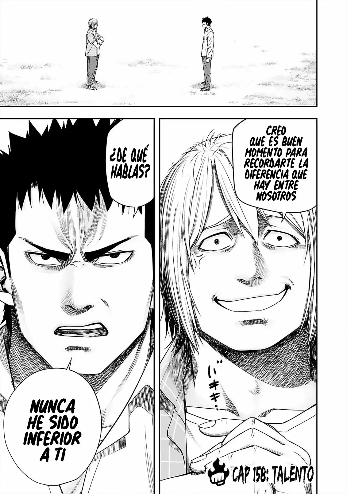 Página 1 — Capítulo 158 de Tsuyoshi: Daremo Katenai, Aitsu ni wa