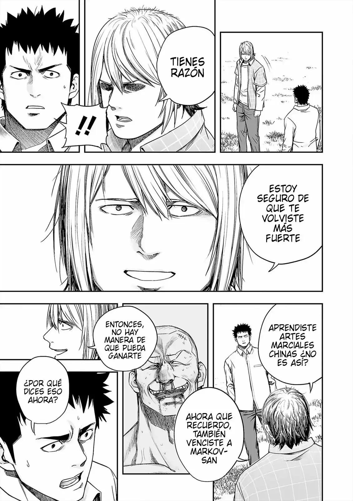 Página 9 — Capítulo 158 de Tsuyoshi: Daremo Katenai, Aitsu ni wa