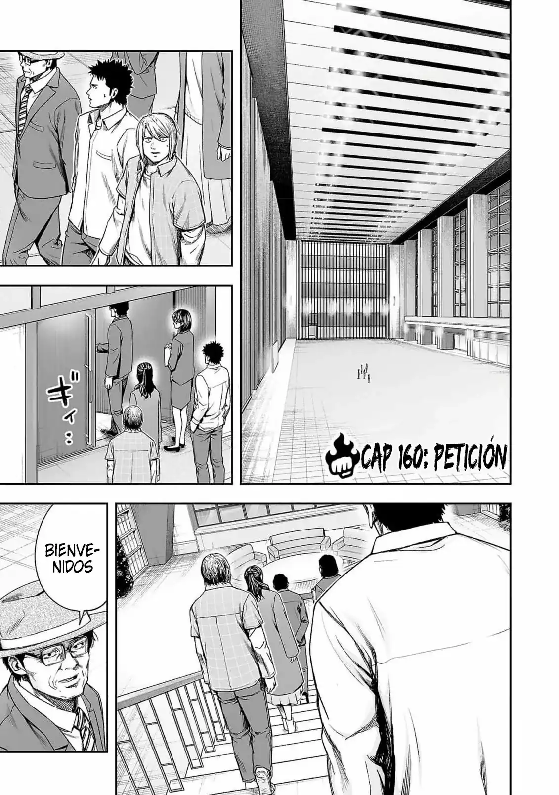 Página 1 — Capítulo 160 de Tsuyoshi: Daremo Katenai, Aitsu ni wa